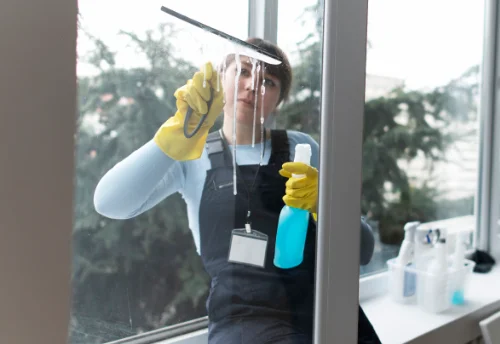 Nettoyage de vitres intérieures et extérieures à Fouqueure
